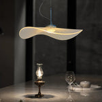 lampe suspendue contemporaine blanc ligne radiale minimaliste chambre salon étude