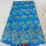 tissu coton voile dentelle broderie strass violet vert rose bleu mariage party