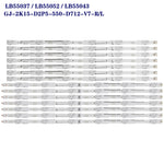 bande lumineuse led blanche moderne accessoire informatique lentilles polarité +/