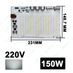 carte led 200w 150w 100w 50w 30w 10w blanc vert rouge noir 6000k driver