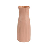 vases résine modernes blanc rose vert orange géométriques ruban jute