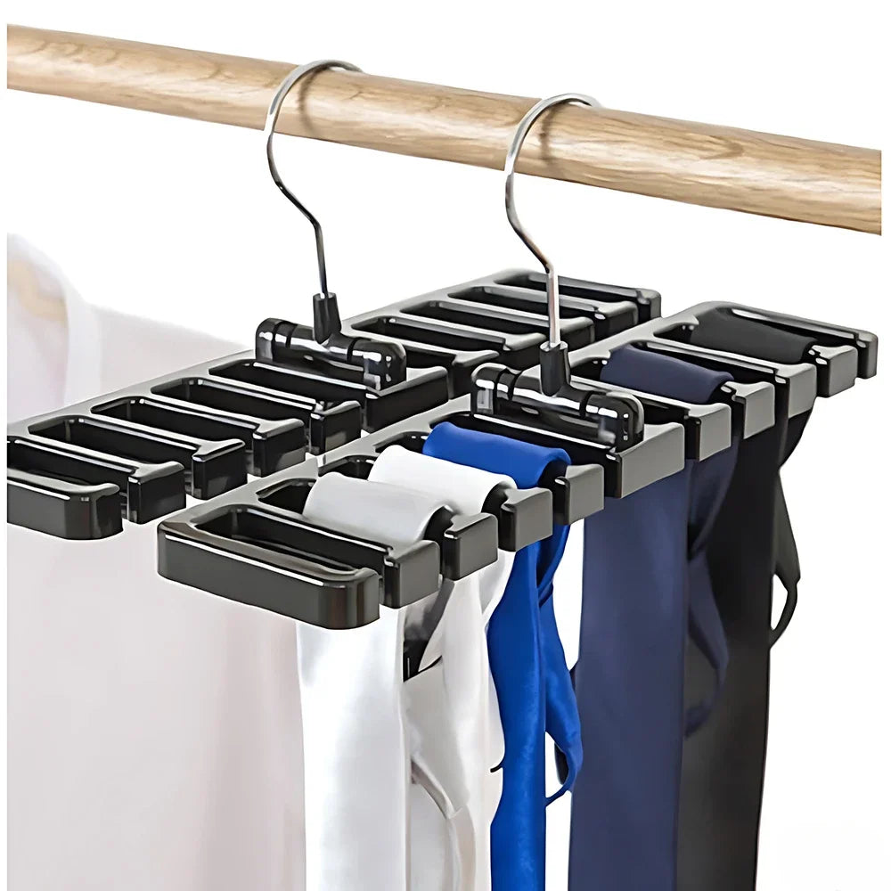 porte ceintures multifonctionnels marron blanc noir compartiments clips organisateur moderne.storage