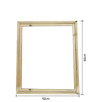 Cadre bois naturel classique photo mur maison 25cm 40cm 50cm
