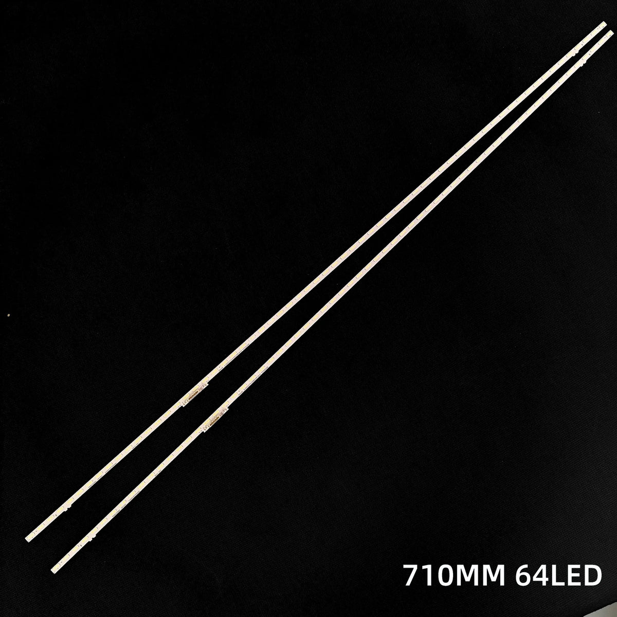 ruban led blanc ligne droite moderne 64led 710mm connecteurs