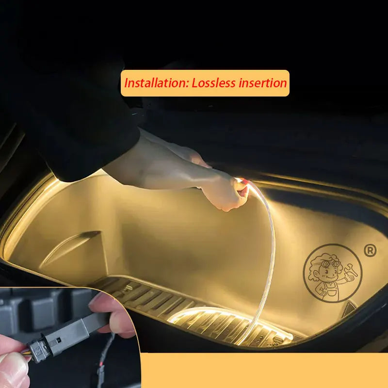 ruban led blanc adhésif moulure intérieure moderne éclairage décoratif fixe sans lumière secours