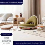 chaise lecture pliante moderne minimaliste tatami tissu texturé coussin salon japonais