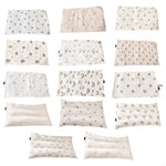 coussin bébé blanc animaux lapins chevaux doux confortable étanche polyester coton