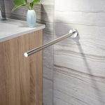porte serviettes mural acier inoxydable finition noire texture mat moderne murale serviettes