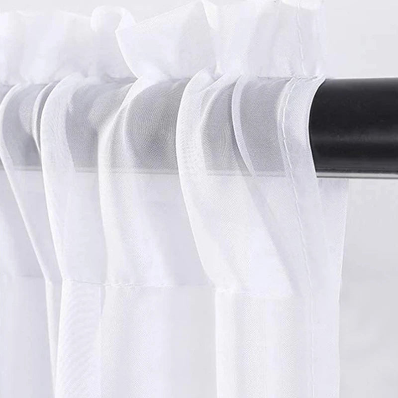 rideau moderne gris blanc plissé polyester fenêtre chambre hôtelôtel minimaliste