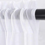 rideau moderne gris blanc plissé polyester fenêtre chambre hôtelôtel minimaliste