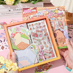 stickers animaux dessin animé scènes quotidienne kit 50 feuilles variées couleurs mignonnes enfants jouets