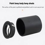Spot LED moderne surface mount noir blanc GU10 mat opacitéversiblefluxlumineux