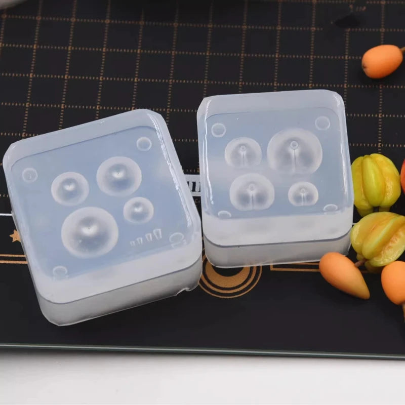 moules silicone géométriques modernes motifs étoiles cercles opaques fruits décoration artisanale