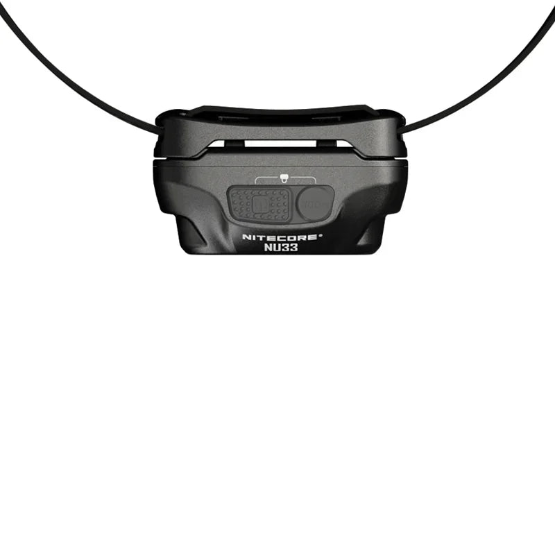 lampe frontale rechargeable led triple sortie usb noir sangle élastique 180 degrés