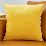 coussins velours modernes 40x40cm 45x45cm 50x50cm bleu jaune vert violet décor intérieur