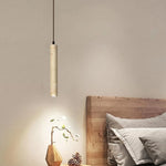 suspension lumineuse marbre blanc moderne 4000K 3000K 6000K 28cm 40cm