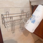 porte savon moderne adhésif blanc unique rangement cuisine acier inoxydable réutilisable fixe multifonction