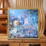 autocollants décoration cartes postales motifs féeriques paysages personnages scrapbooking bricolage opaques