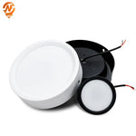 éclairage led spot blanc noir moderne 12w 15w 18w 9w 220v vis aluminium
