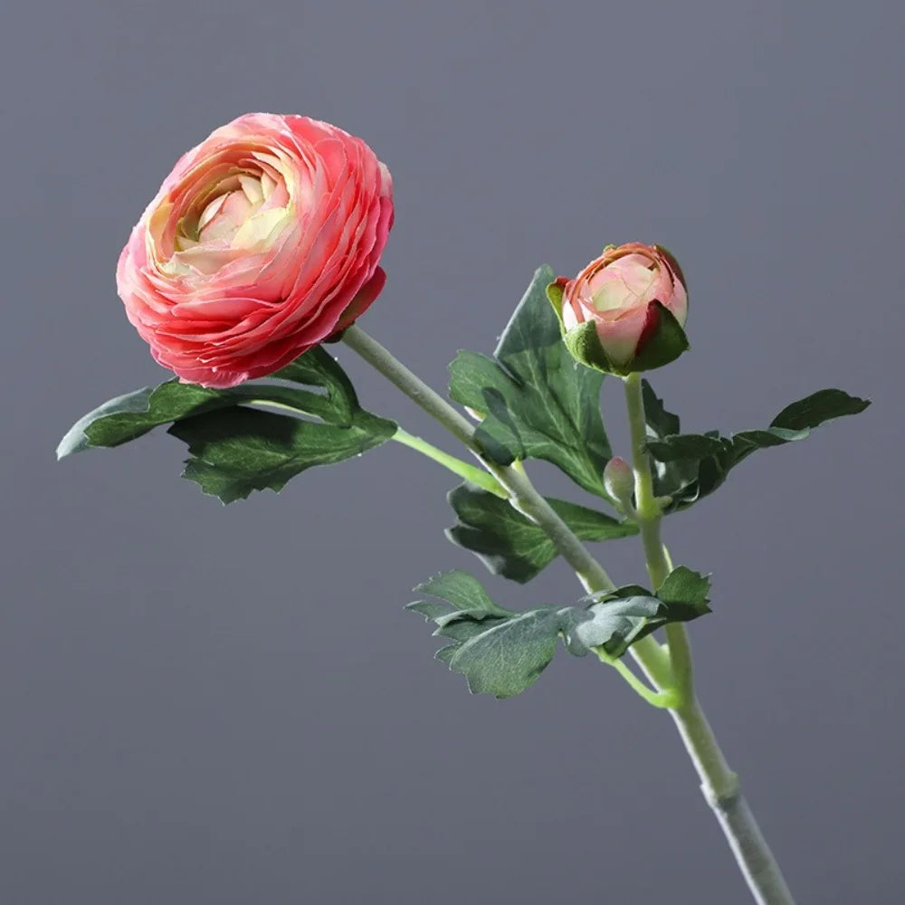 fleur artificielle moderne bouquet décoration maison rose blanc jaune orange rouge naturelle intérieur