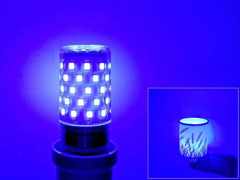 ampoule led transparente moderne e14 e27 cuivre argent carrés blancs vacances