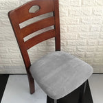 coussin chaise velours moderne beige gris élégants protection salon cuisine