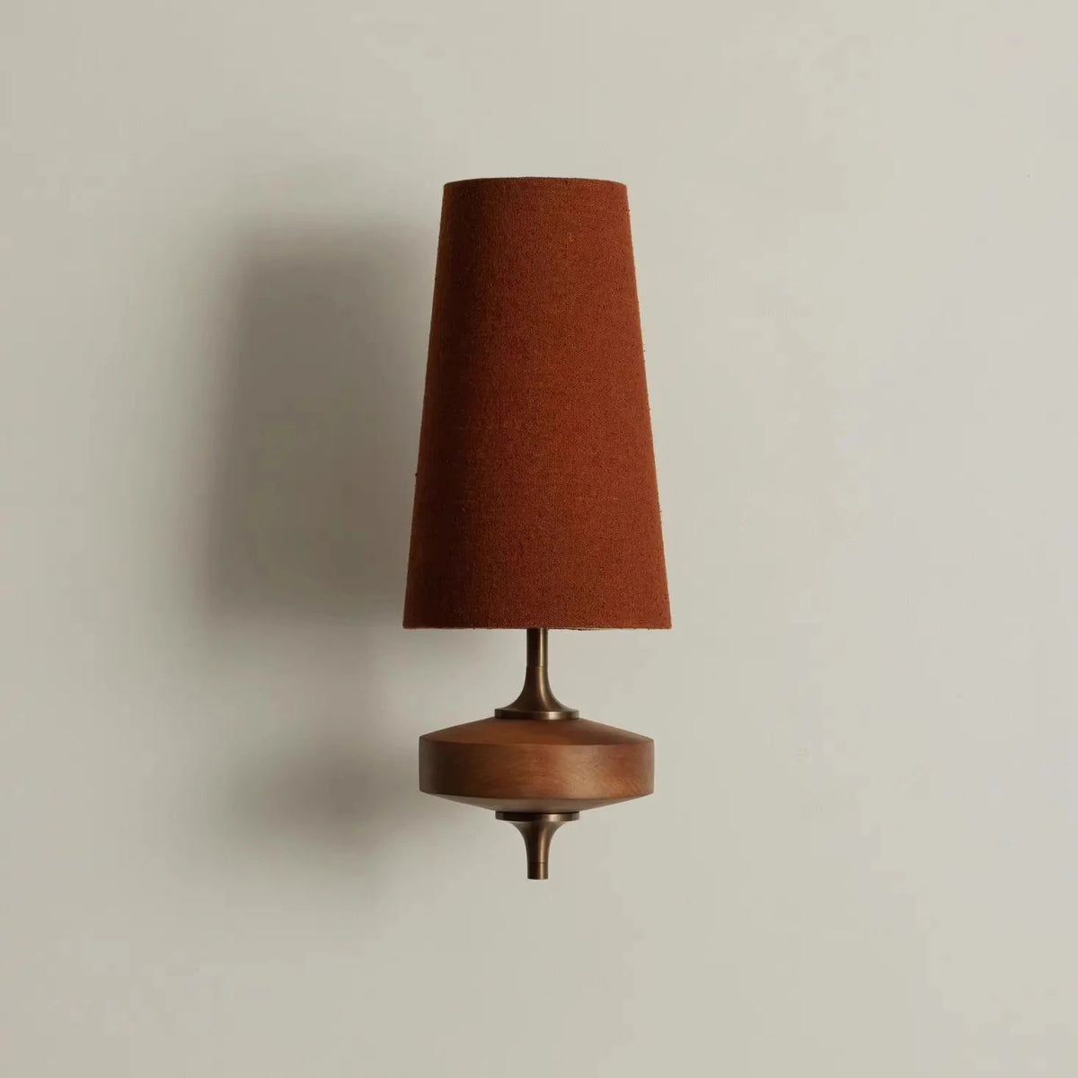 lampe murale moderne tissée marron fixée mur éclairage quotidien vintage opacité chambre salon entree