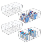 rangements cuisine transparent moderne sacs alimentaires boîtes stockage organisation réfrigérateur