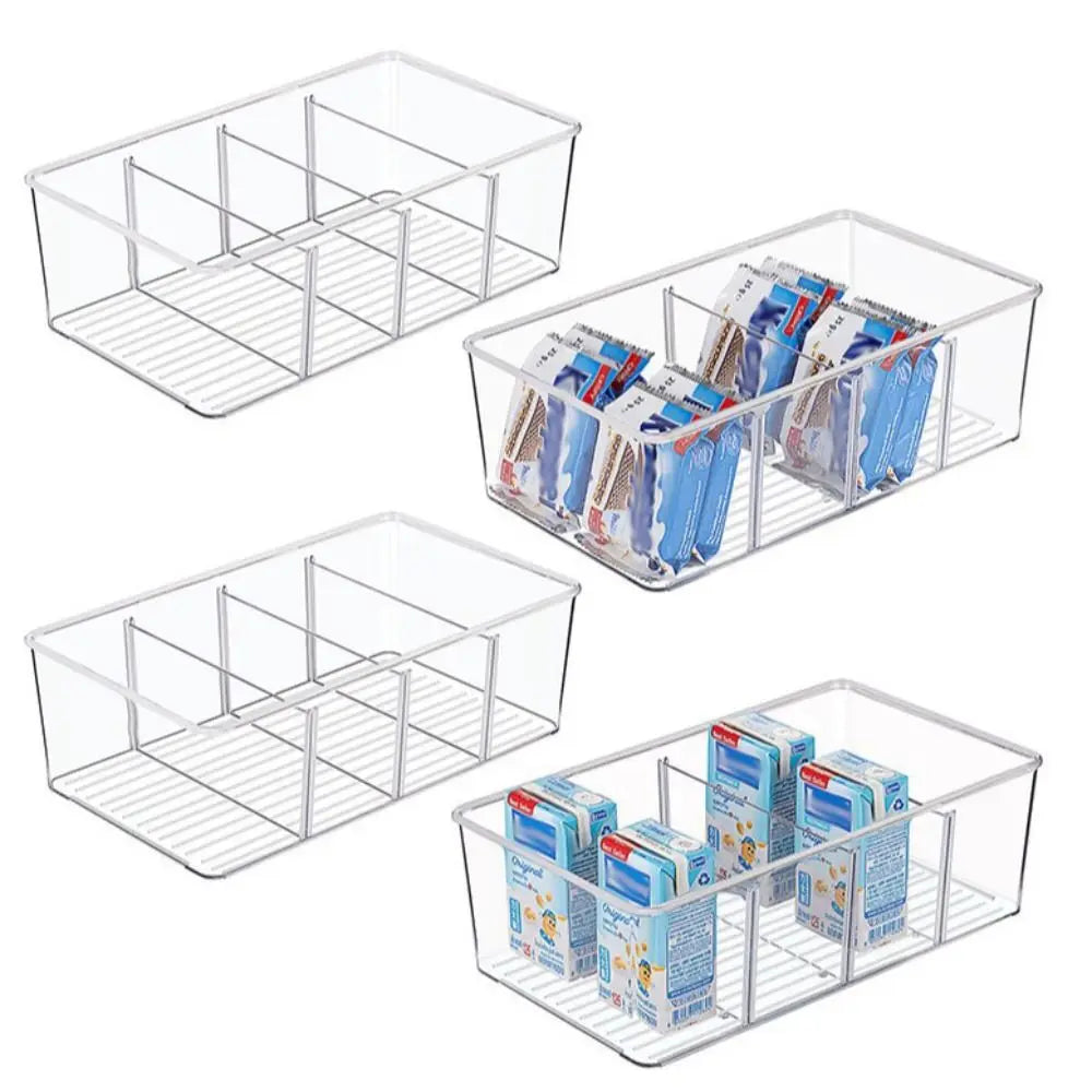 rangements cuisine transparent moderne sacs alimentaires boîtes stockage organisation réfrigérateur