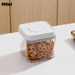 contenants hermétiques transparents modernes 430ml 800ml 1500ml 2200ml