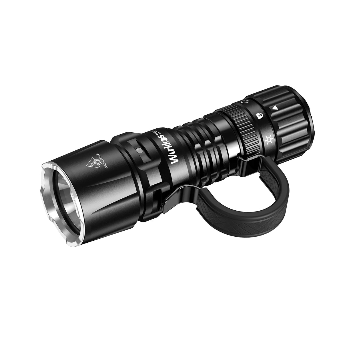 lampe torche tactique militaire résistante choc 1300 lumens 13w camouflage aluminium