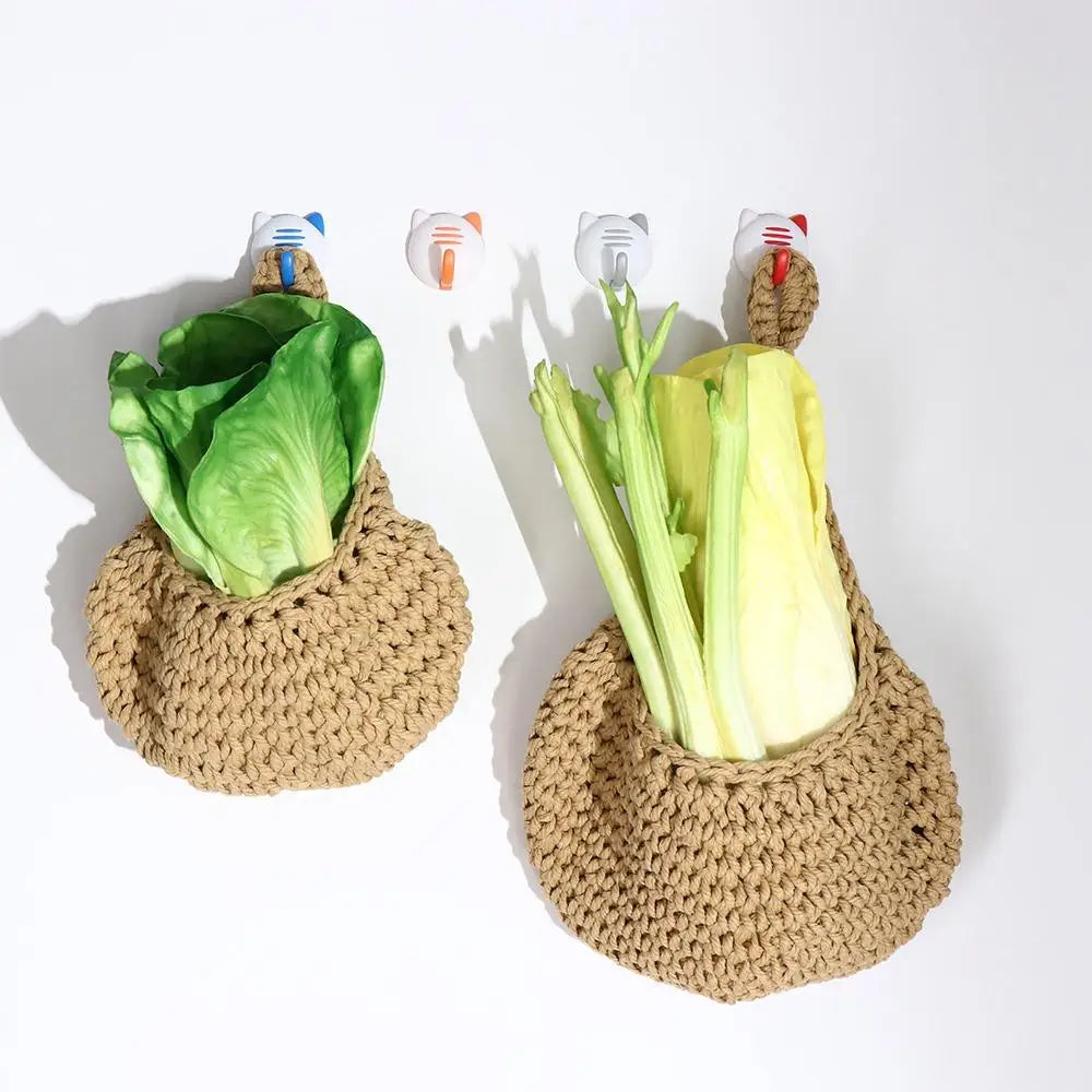 sacs opaques rustiques fruits légumes beige suspendus XXS XS XL