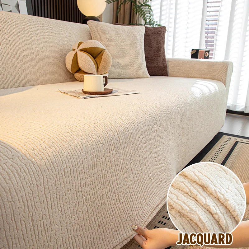 housses canapé jacquard extensibles moderne adhésif extérieur 90 350cm polyester lavable