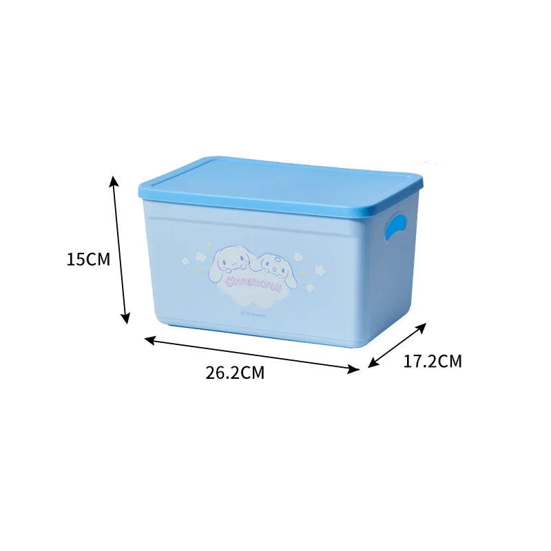 boîtes rangement plastique imperméable my melody pom pom purin multiple utilisations poignées
