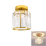 Lampe moderne or noir transparent acrylique éclairage chambre entrée étude