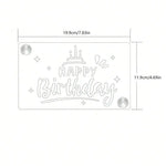 pochoirs gâteau acrylique joyeux anniversaire eid mariage décorations sucre classiques strass adhésifs
