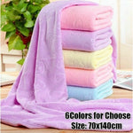 serviette bain ours animaux polyester coton violet jaune rose bleu doux confortable opacité dobby