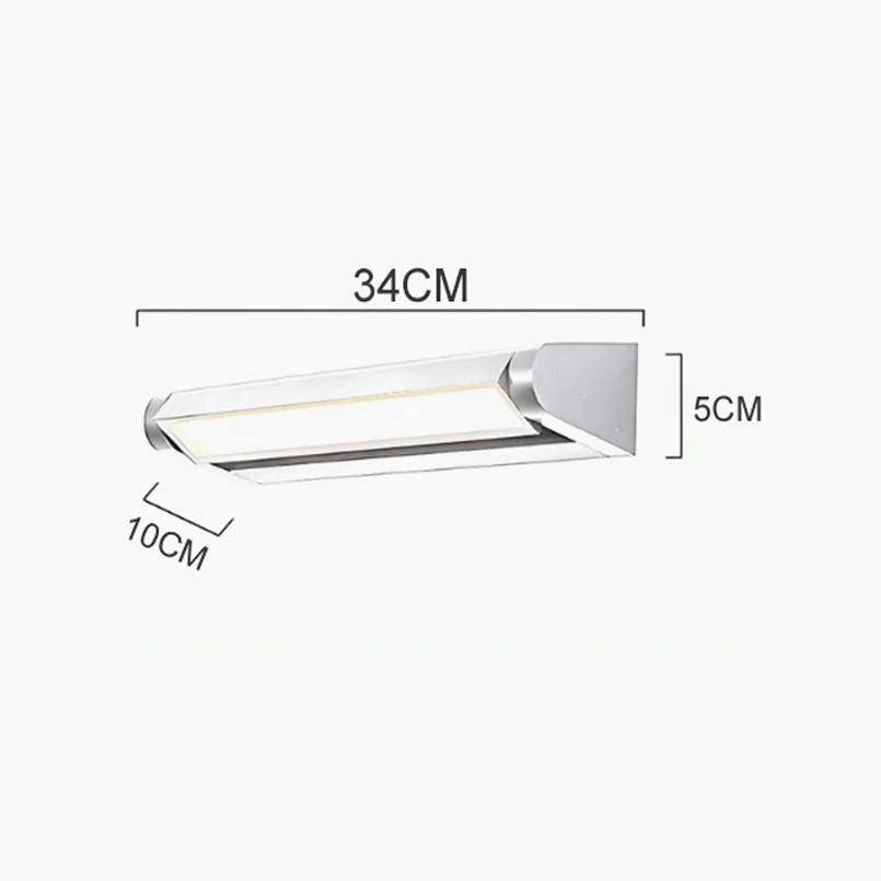 éclairage moderne applique murale led rotative étanche noir blancextérieur patio jardin fixations lisses minimaliste