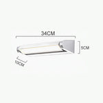 éclairage moderne applique murale led rotative étanche noir blancextérieur patio jardin fixations lisses minimaliste