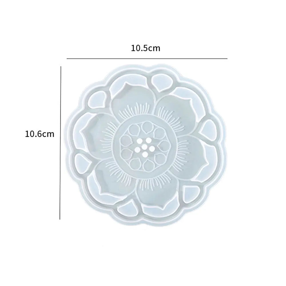 moules silicone motifs floraux flocons neige modernes decoratifs artisanat decoration intérieure