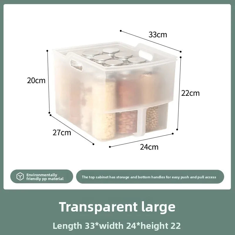 boîtes rangement blancs plastique moderne fixation pots conservation verre couvercles métalliques