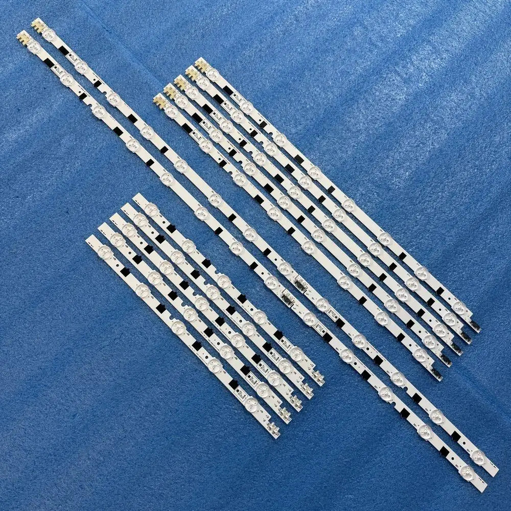 bande lumineuse led blanc fixations boutons connecteurs moderne sans câble aluminium