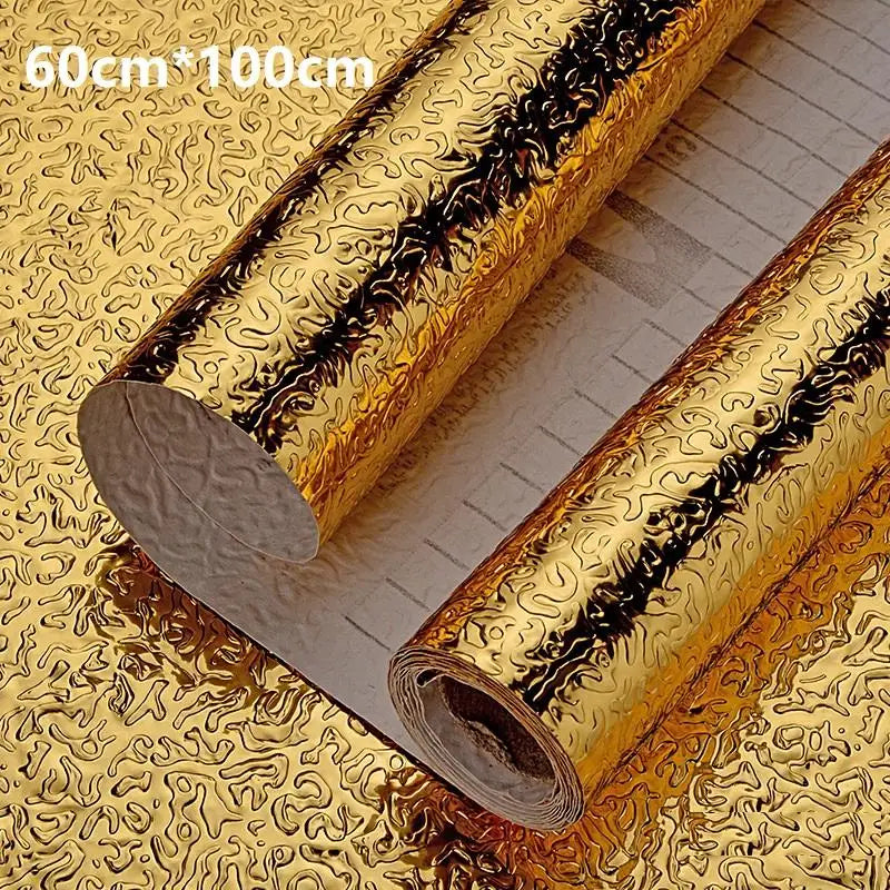 film protection adhésif or argent anti graisse haute température moderne élégant 60x100 60x500