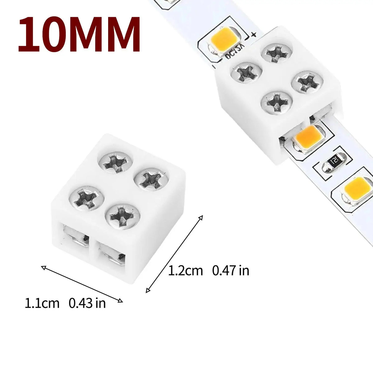 ruban led blanc moderne facile sécurité électrique points lumineux usage domestique bricolage