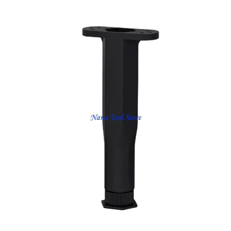 supports pieds réglables meuble noir incurvé moderne surface lisse fixations vis tige filetée adjustable