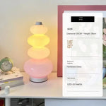 lampe sol moderne multicolore translucence intérieur éclairage décoration chambre enfants led