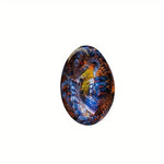 œufs dragon vert orange bleu violet réaliste écailles détails fins décor maison cadeau fantastique