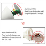 ampoule led e27 blanc moderne 9w 12w 15w sensor crépuscule veilleuse intelligente sécurité aluminium