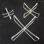 présentoir sportif transparent minimaliste support ballon basket football volley