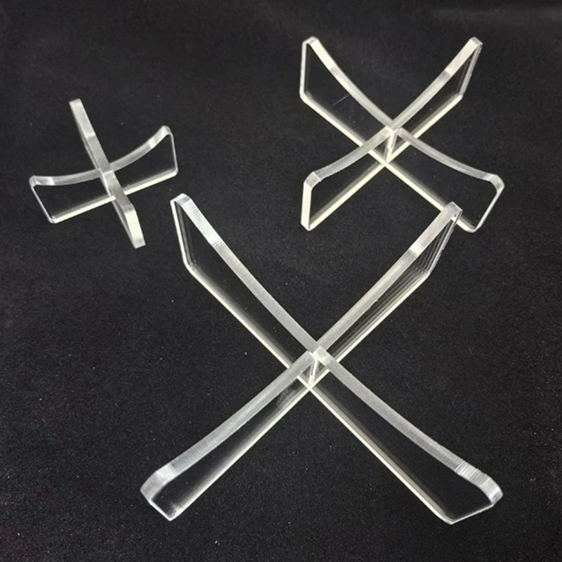 présentoir sportif transparent minimaliste support ballon basket football volley